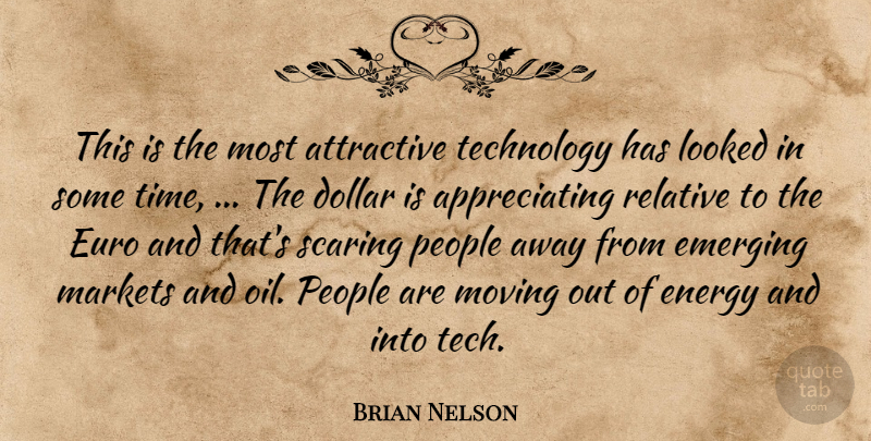 Brian Nelson Quote About Attractive, Dollar, Emerging, Energy, Euro: This Is The Most Attractive...