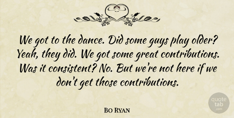 Bo Ryan Quote About Great, Guys: We Got To The Dance...