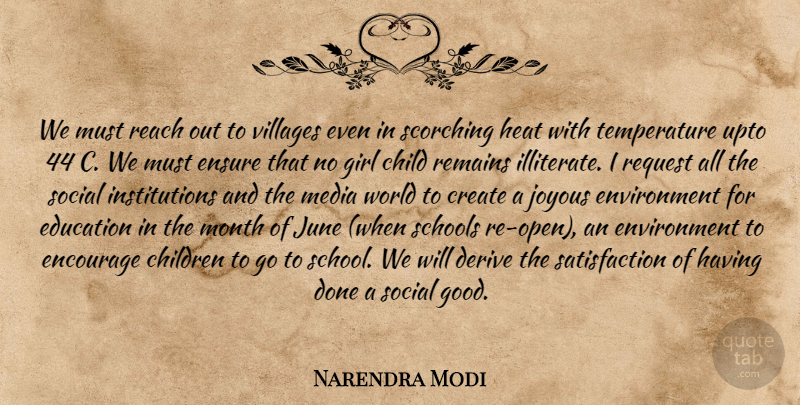Narendra Modi Quote About Girl, Education, Children: We Must Reach Out To...
