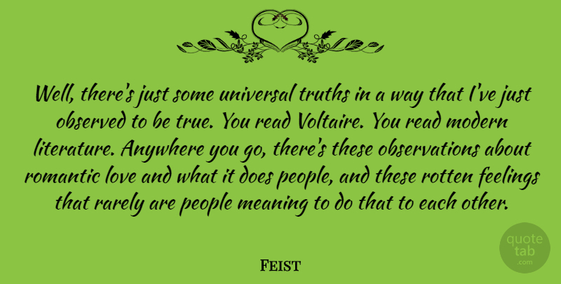 Feist Quote About Happiness, Romantic Love, People: Well Theres Just Some Universal...
