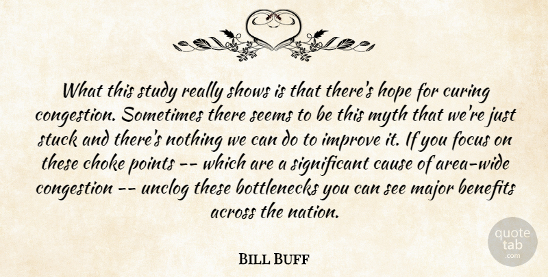 Bill Buff Quote About Across, Benefits, Cause, Choke, Curing: What This Study Really Shows...