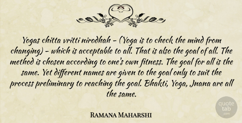 Ramana Maharshi Quote About Spiritual, Wisdom, Yoga: Yogas Chitta Vritti Nirodhah Yoga...